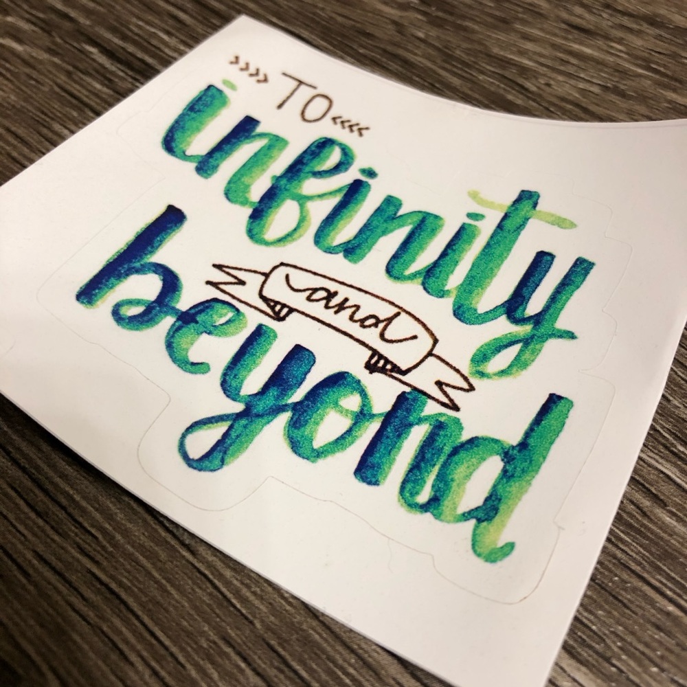Toy Story Decal Infinity Beyond Sticker - Picture 2 of 6